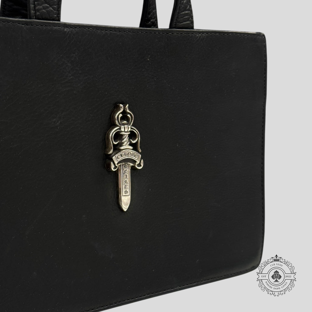 Sac cabas en cuir orné Chrome Hearts Mini Dagger