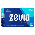 Boisson gazeuse Zevia Cola zéro calorie, canettes de 355 ml, paquet de 6