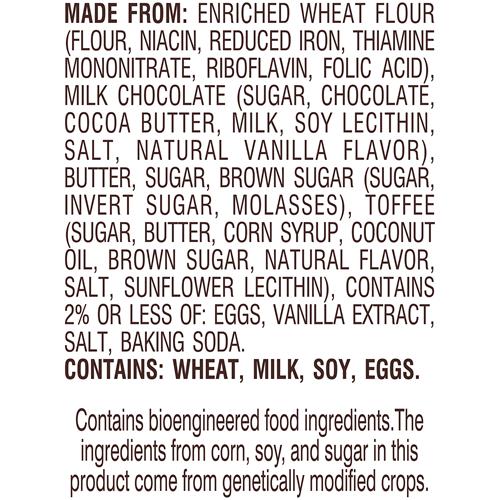 Biscuits fins et croustillants au caramel et au chocolat au lait Farmhouse de Pepperidge Farm, sac de 195 g