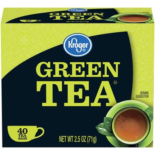 Sachets de thé vert Kroger 40 u.