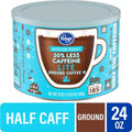 Kroger Café moulu torréfaction moyenne à moitié décafeïné 680 g
