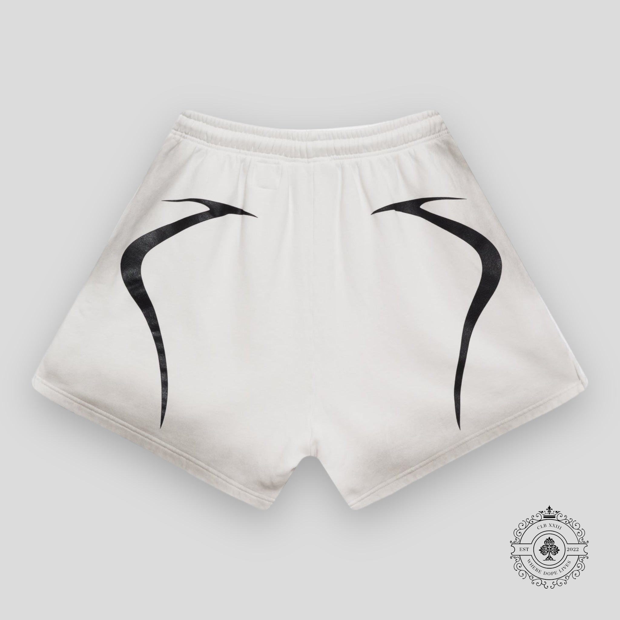 Short de jogging Hellstar Warm Up blanc