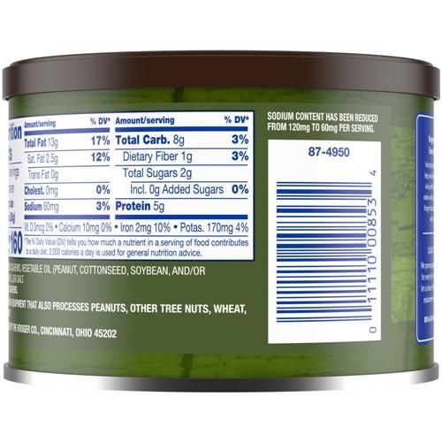 Noix de cajou entières légèrement salées de 8,5 oz de marque Kroger