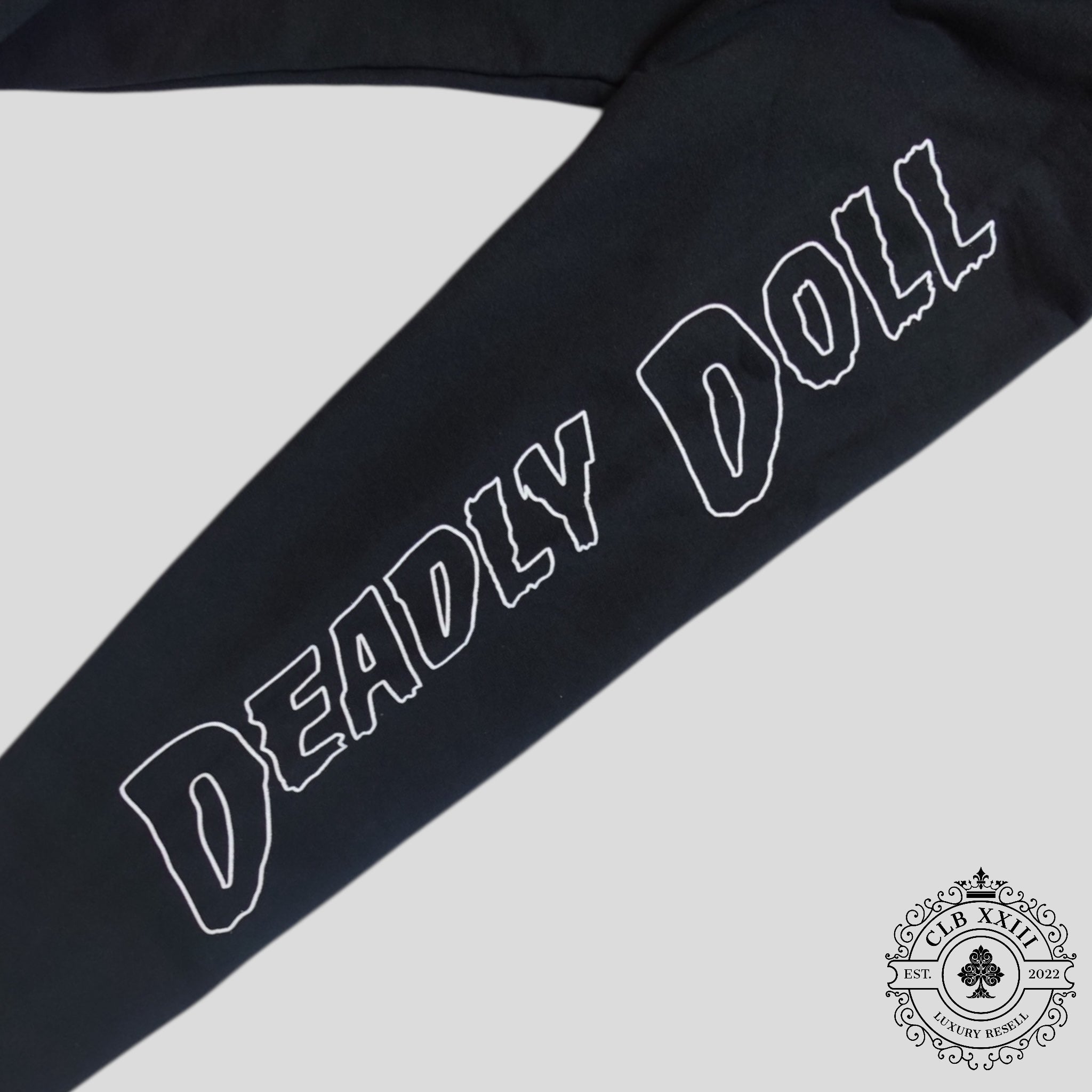 Sweat à Capuche Zippé Chrome Hearts Deadly Doll