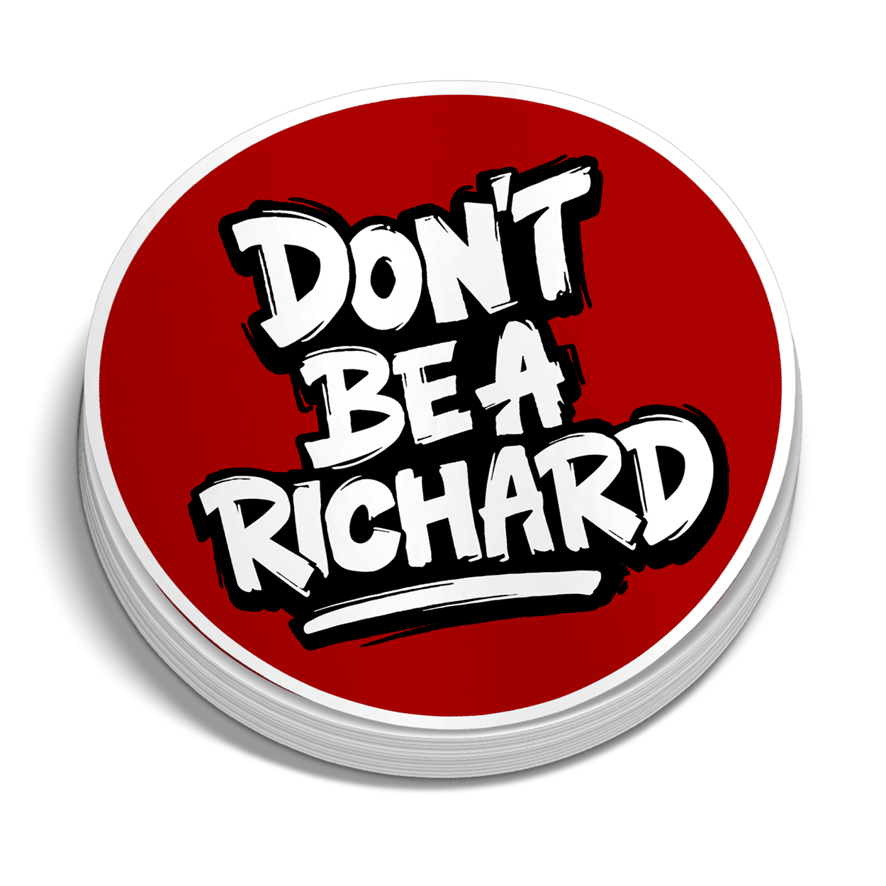 Richard - Autocollant de casque