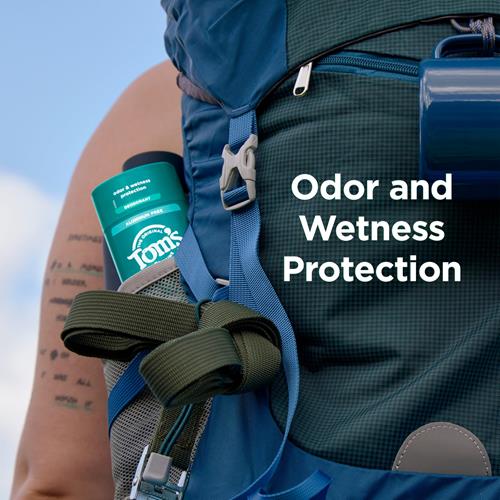 Tom’s Of Maine Clean Coast Déodorant Naturel sans Aluminium pour Femmes et Hommes | Application Transparente | Protection contre les Odeurs et l'Humidité | Ingrédients d'Origine Naturelle et Rétenteurs d'Hydratation | 92 g