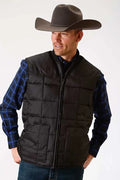 Gilet matelassé Roper 1473 (noir) – Gilet pour homme (liquidation)