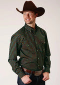 Roper 1376 Agave Foulard (Marron) - Chemise Western Homme