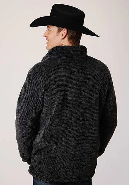 Roper 00530 Melange (Gris) - Pull polaire pour homme