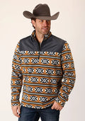 Roper 1815 Aztec (Orange) - Pull polaire homme