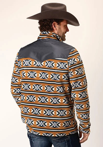 Roper 1815 Aztec (Orange) - Pull polaire homme