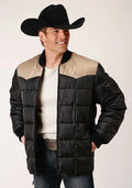 Veste pour homme Roper 1473 matelassée (beige/noir)