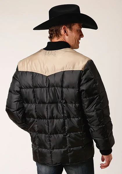 Veste pour homme Roper 1473 matelassée (beige/noir)