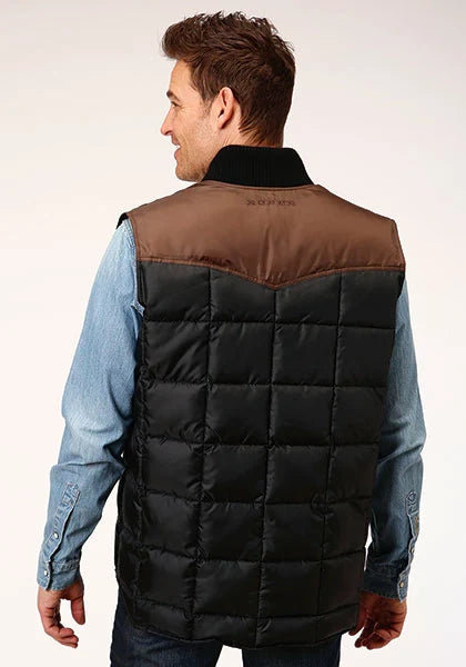 Roper 1473 Rembourré (Marron/Noir) - Gilet pour hommes