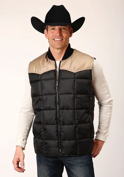 Roper 1473 Garnie de poly-rembourrage (Havane/Noir) - Gilet pour homme