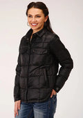 Veste en nylon Roper 1304 Parachute (Noir) pour femme