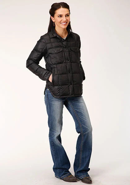 Veste en nylon Roper 1304 Parachute (Noir) pour femme