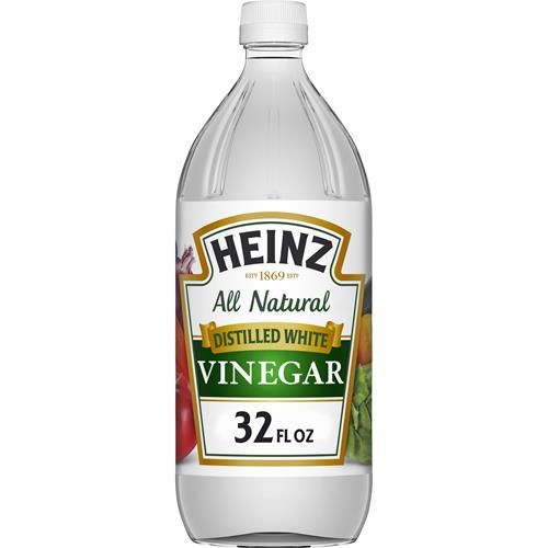 Vinaigre Blanc Distillé Tout Naturel Heinz 5% d'Acidité, Bouteille de 946 ml