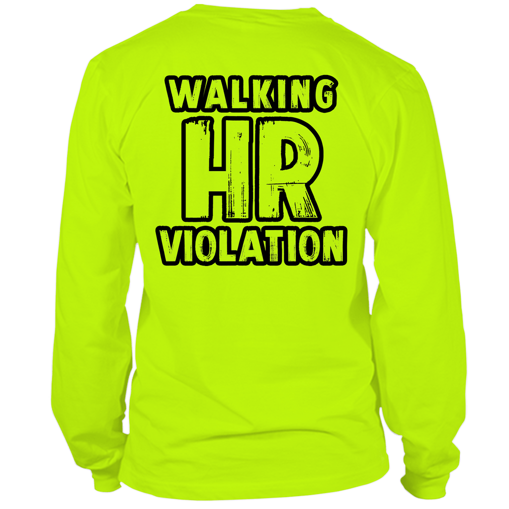 Violation RH - T-shirt haute visibilité à manches longues