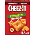 Cheez-It, Biscuits Apéritifs au Fromage, Recette Originale Allégée, Faits avec 100% de Vrai Fromage, Boîte de 326g