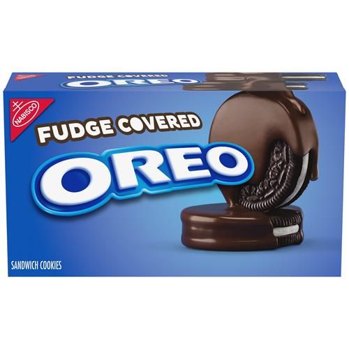 Biscuits sandwich au chocolat Oreo recouverts de fudge, 223 g