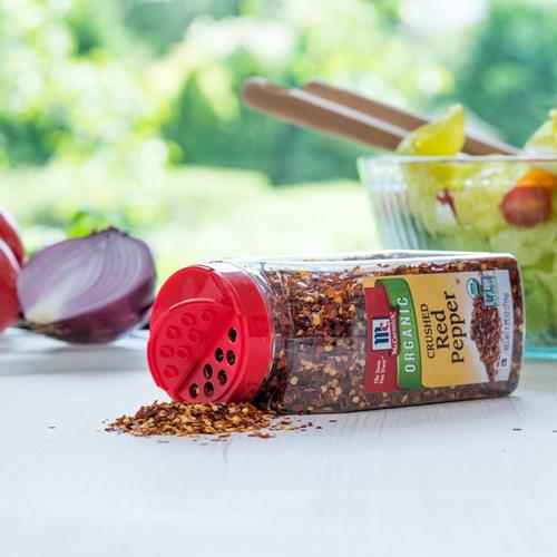 McCormick Poivre Rouge Écrasé Biologique, 7,75 oz
