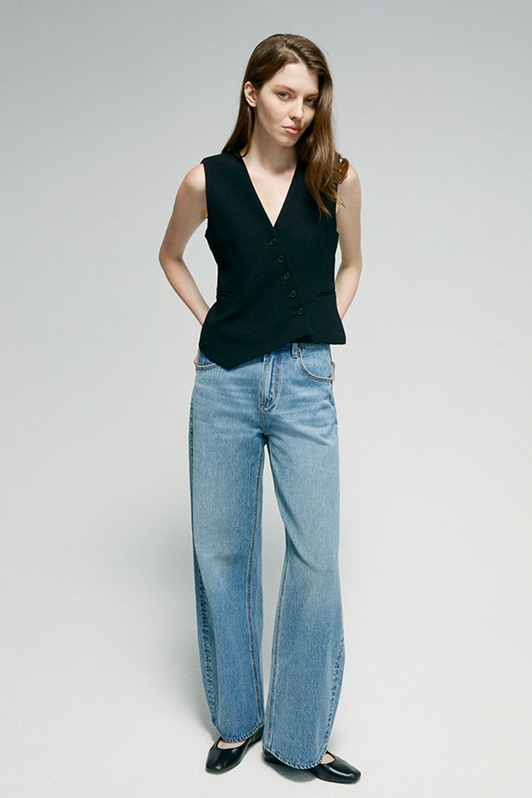 Jeans Courbés Pente HJ039