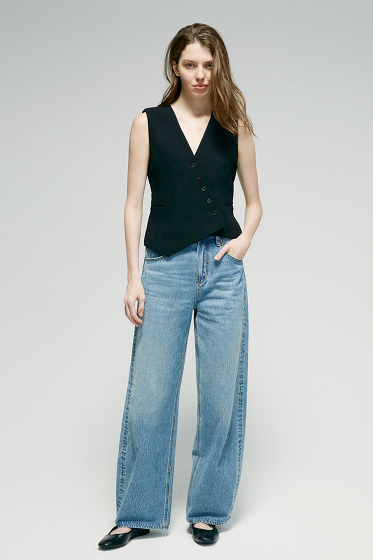 Jeans Courbés Pente HJ039