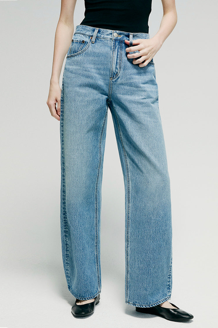 Jeans Courbés Pente HJ039