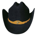Bullhide El Rancherito - Chapeau de cowboy en feutre de laine pour enfants