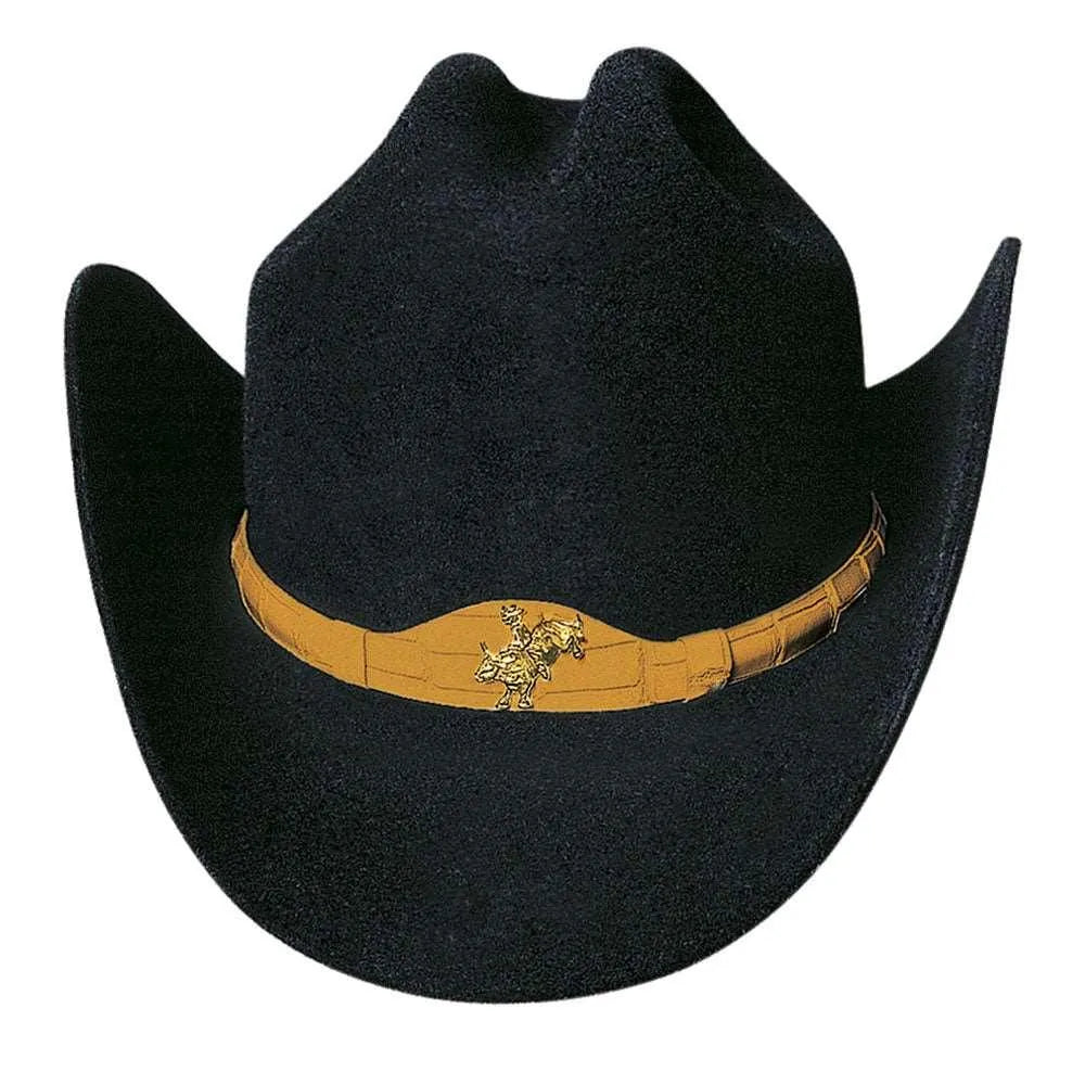 Bullhide El Rancherito - Chapeau de cowboy en feutre de laine pour enfants
