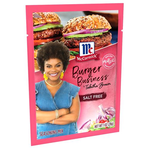 Mélange d'assaisonnements pour hamburgers McCormick par Tabitha Brown, 28 g