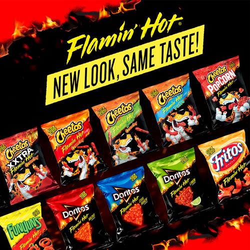 Doritos Tortilla Chips Flamin Hot Nacho, 9,25 oz