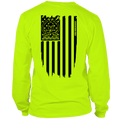 T-shirt haute visibilité à manches longues Molon Labe Ghost Flag