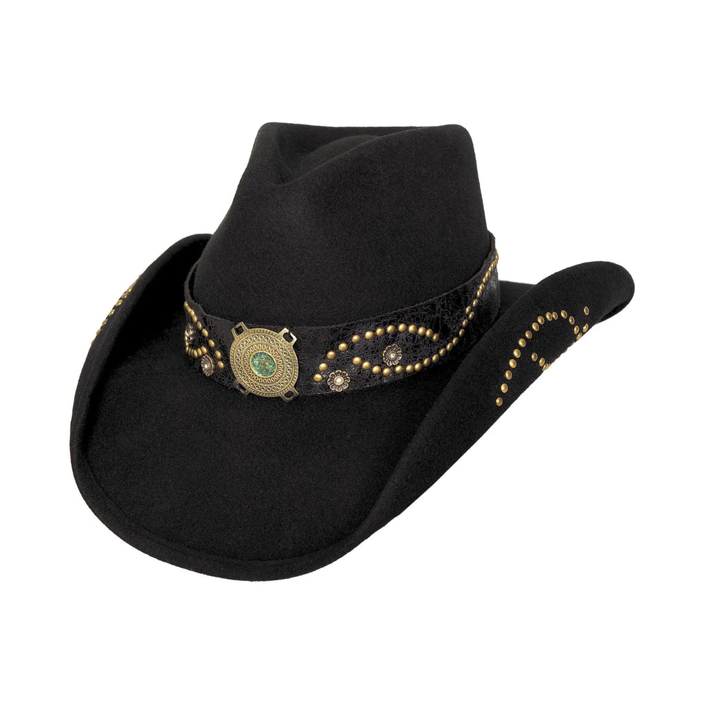Bullhide Sheila - Chapeau de cowgirl en feutre de laine malléable