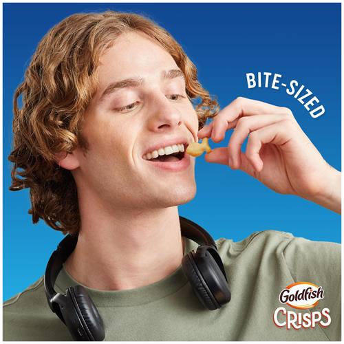 Biscuits salés Goldfish saveur sel et vinaigre, sachet de 177 g