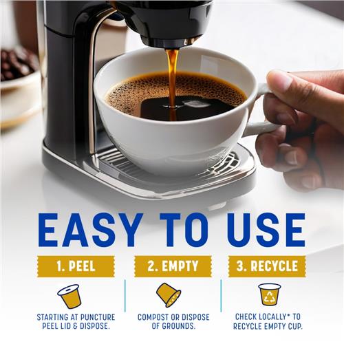 Kroger Dosettes de café noisette torréfaction légère 12 u.
