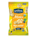 Lundberg Mini-Galettes de riz au cheddar blanc biologique, 142 g, Sans gluten, Certifié biologique par l'USDA, Vérifié sans OGM, Riz brun à grains entiers