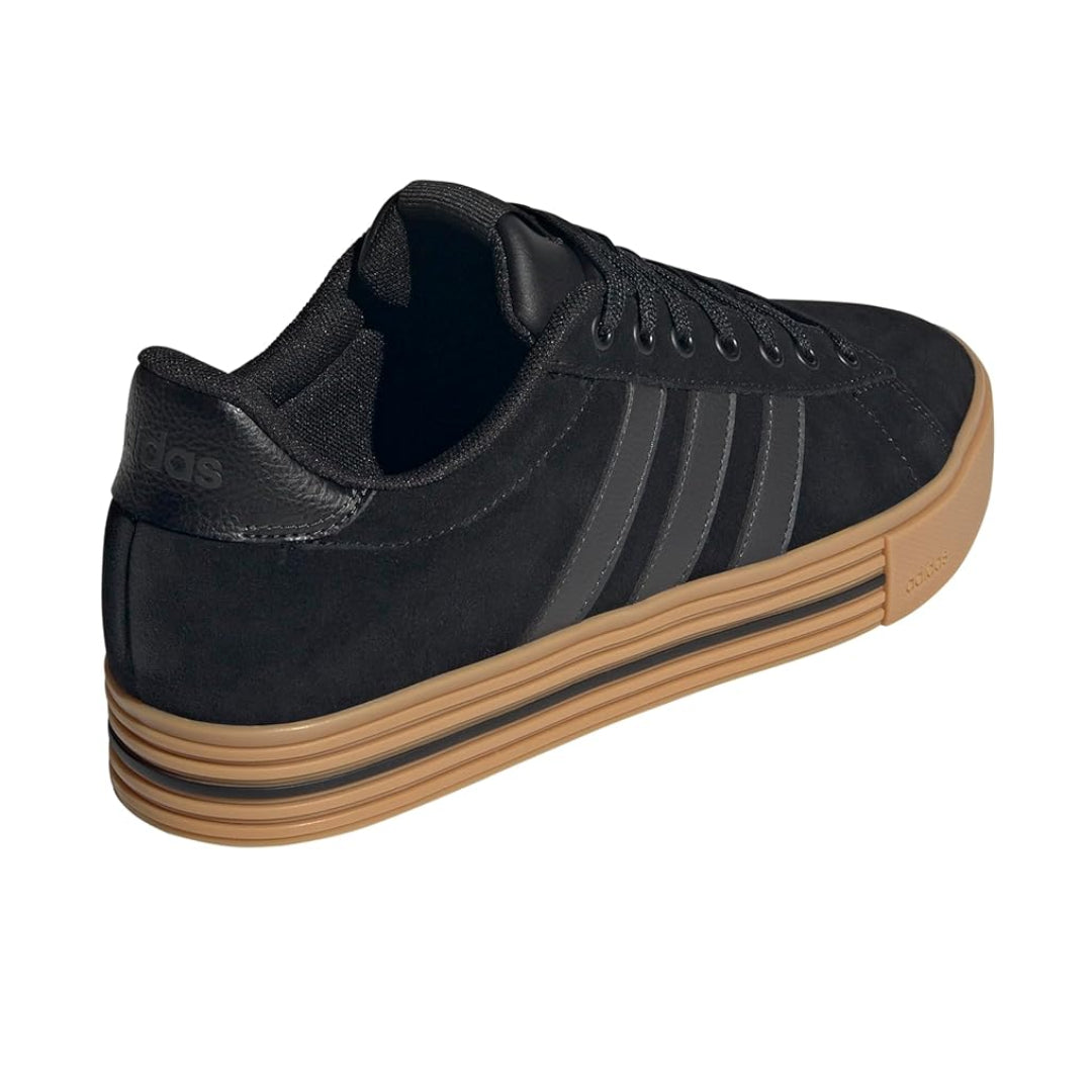 adidas Baskets Daily 4.0 pour homme – Noir/Carbone/Gomme