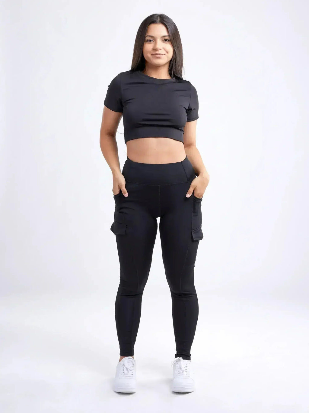 Haut court léger à manches courtes pour femme – Sport et quotidien