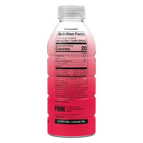 Boisson hydratante Prime Hydration Cherry Freeze, 500 ml
