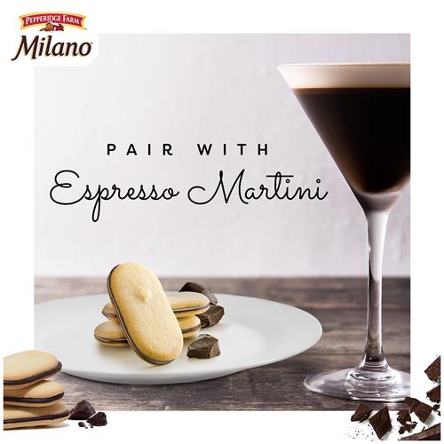 Biscuits Pepperidge Farm Milano double chocolat au lait, sac de 212 g (15 biscuits)
