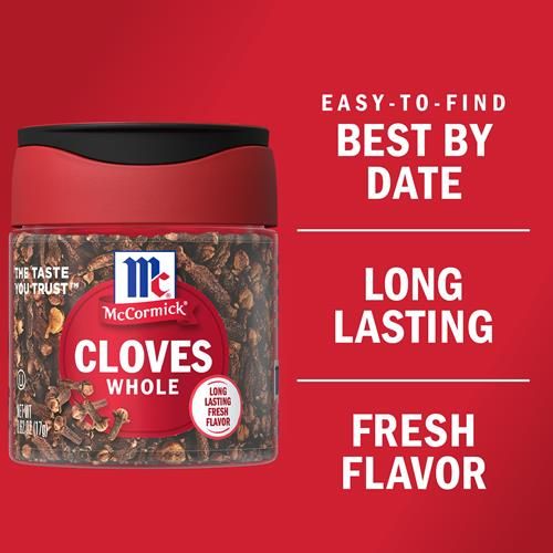 Clous de girofle entiers McCormick, 17 g