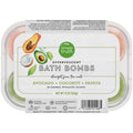 Simple Truth Beauty Crate Bombes de Bain Effervescentes Avocat Noix de Coco & Papaye 6 u.