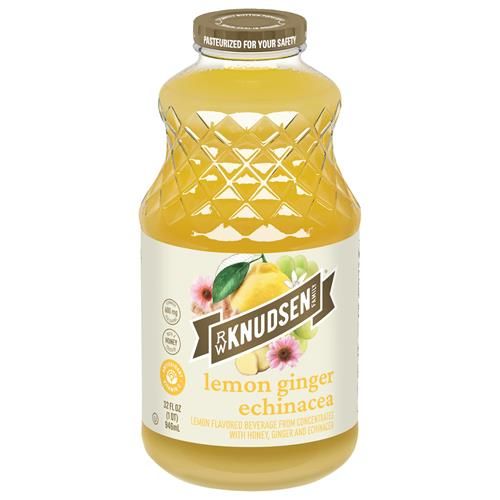 Mélange de jus citron-gingembre-échinacée Simply Nutritious de R.W. Knudsen, 946 ml