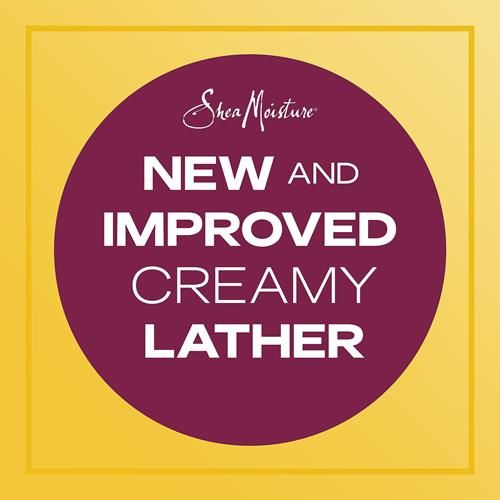 Shampooing Fortifiant et Réparateur Sheamoisture 100 % Huile de Ricin Noire de Jamaïque Pure pour Cheveux Abîmés Pour Nettoyer et Nourrir les Cheveux 384 ml