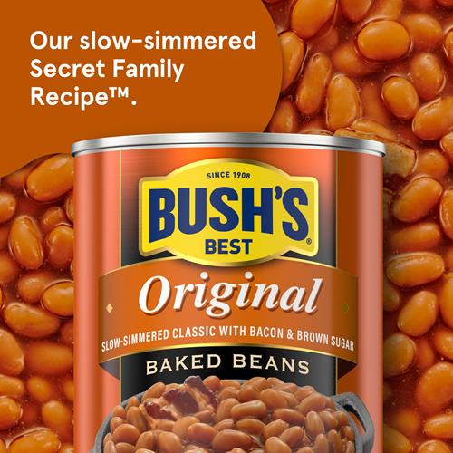Haricots blancs cuits au four Bush's Best Original, 235 g
