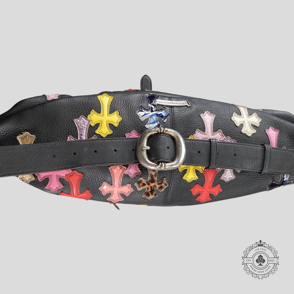 Sac banane Chrome Hearts XXL multicolore