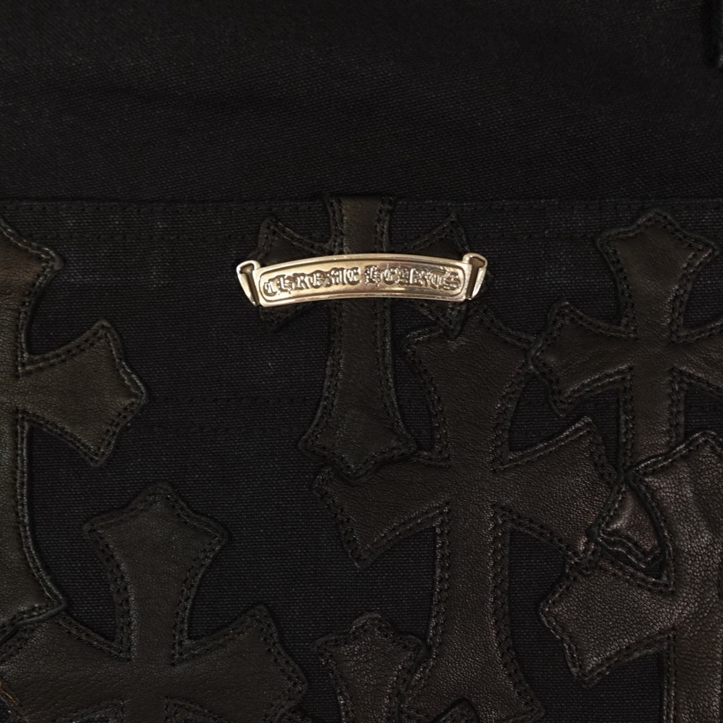 Shorts de travail Chrome Hearts 13 Cross Patch noirs