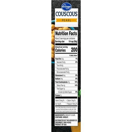 Couscous perlé Kroger 170 g
